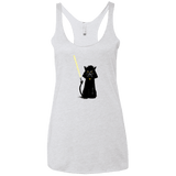 Cat Vader Women's Triblend Racerback Tank