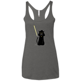 Cat Vader Women's Triblend Racerback Tank