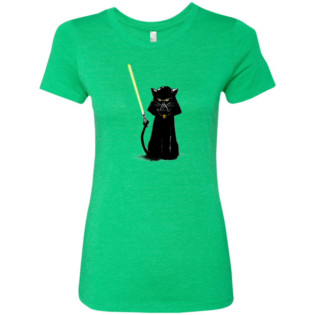 T-Shirts Envy / S Cat Vader Women's Triblend T-Shirt