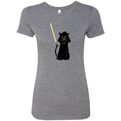 T-Shirts Premium Heather / S Cat Vader Women's Triblend T-Shirt