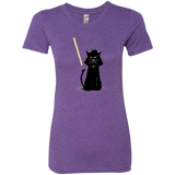T-Shirts Purple Rush / S Cat Vader Women's Triblend T-Shirt