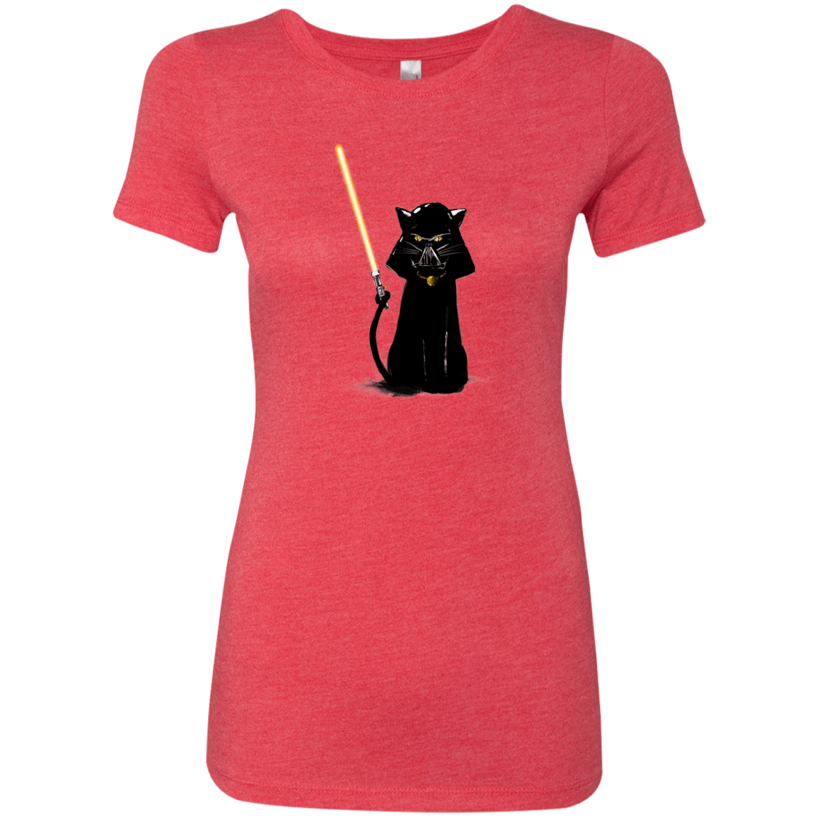 T-Shirts Vintage Red / S Cat Vader Women's Triblend T-Shirt