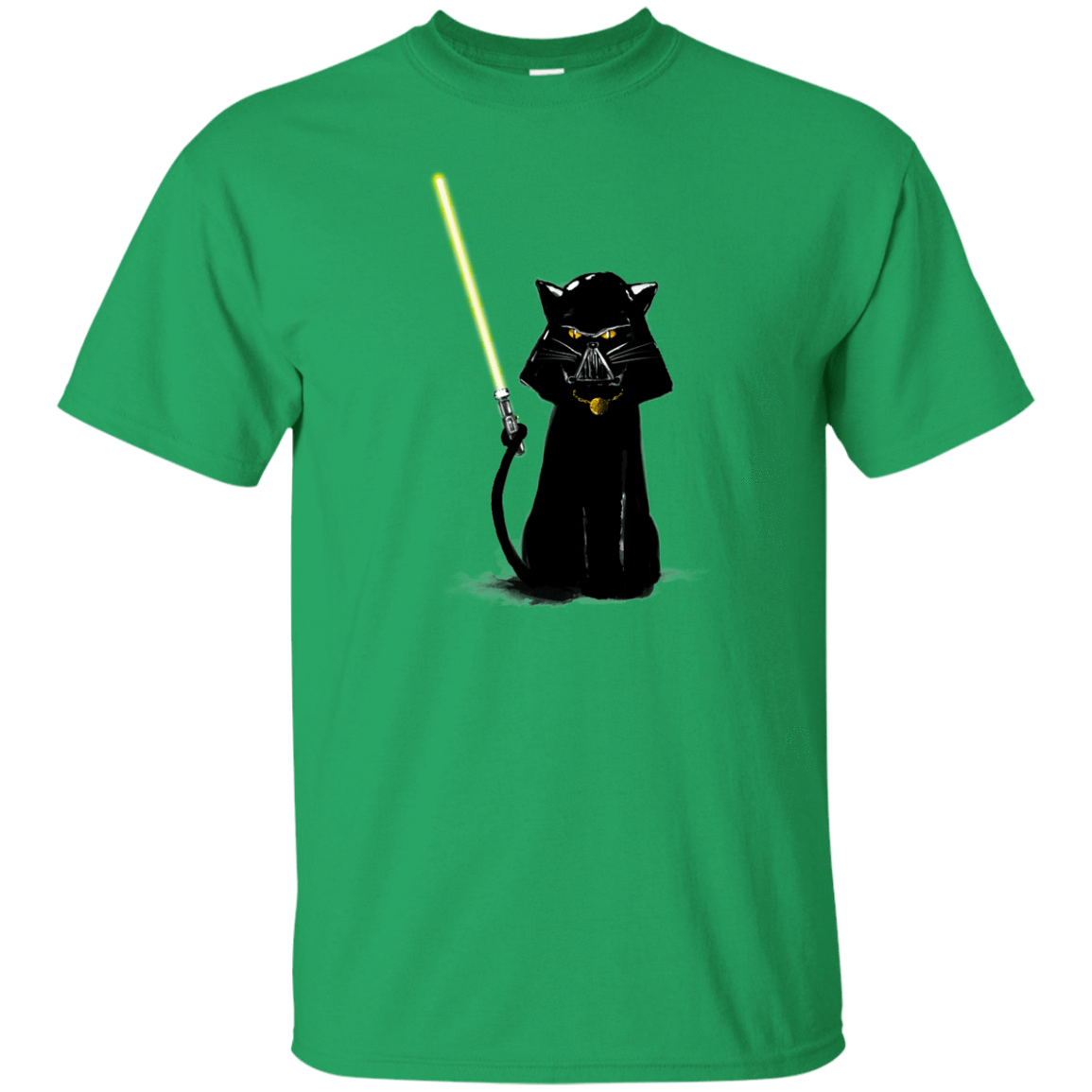 T-Shirts Irish Green / YXS Cat Vader Youth T-Shirt
