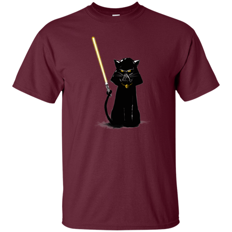 T-Shirts Maroon / YXS Cat Vader Youth T-Shirt
