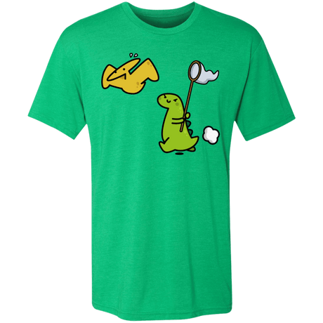 T-Shirts Envy / S Catch A Flying Dino Men's Triblend T-Shirt