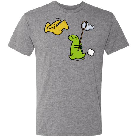 T-Shirts Premium Heather / S Catch A Flying Dino Men's Triblend T-Shirt