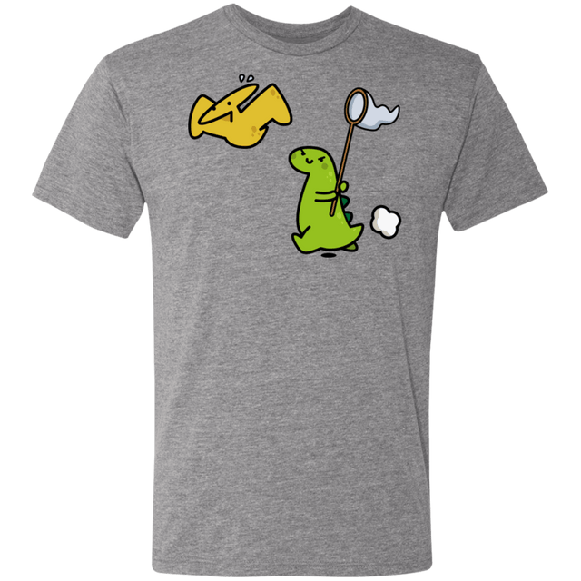 T-Shirts Premium Heather / S Catch A Flying Dino Men's Triblend T-Shirt