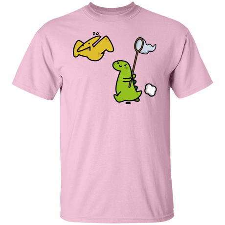 T-Shirts Light Pink / S Catch A Flying Dino T-Shirt