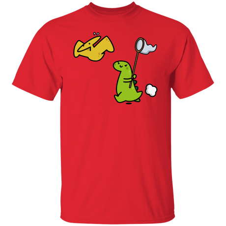 T-Shirts Red / S Catch A Flying Dino T-Shirt