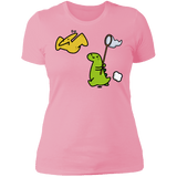 T-Shirts Light Pink / S Catch A Flying Dino Women's Premium T-Shirt