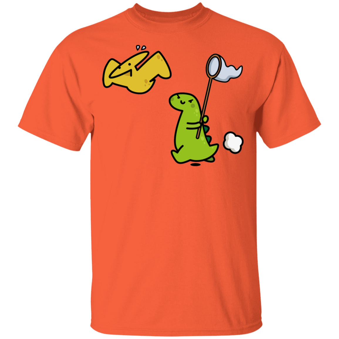 T-Shirts Orange / YXS Catch A Flying Dino Youth T-Shirt
