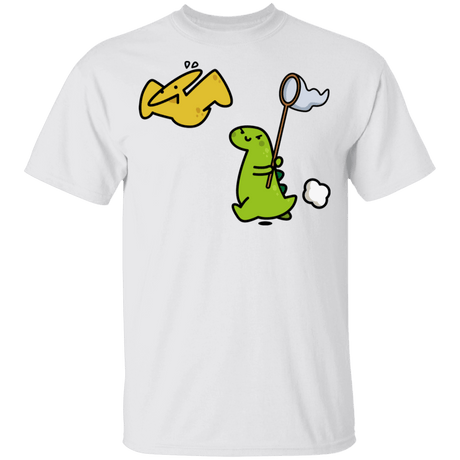 T-Shirts White / YXS Catch A Flying Dino Youth T-Shirt