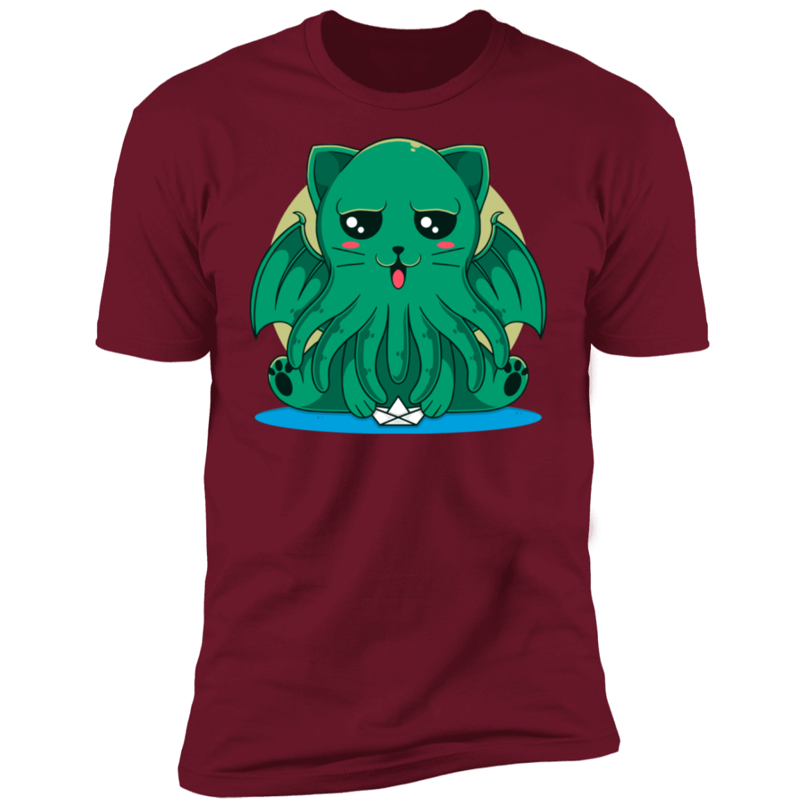 T-Shirts Cardinal / S Cathulhu Men's Premium T-Shirt