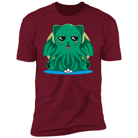 T-Shirts Cardinal / S Cathulhu Men's Premium T-Shirt