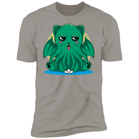 T-Shirts Light Grey / S Cathulhu Men's Premium T-Shirt