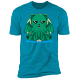 T-Shirts Turquoise / S Cathulhu Men's Premium T-Shirt