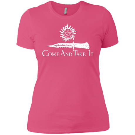 T-Shirts Hot Pink / X-Small CATI Women's Premium T-Shirt