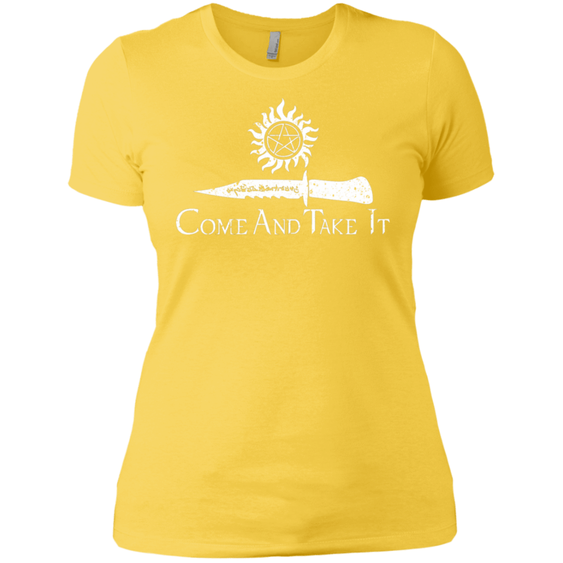 T-Shirts Vibrant Yellow / X-Small CATI Women's Premium T-Shirt