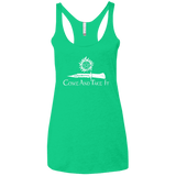 CATI Women's Triblend Racerback Tank