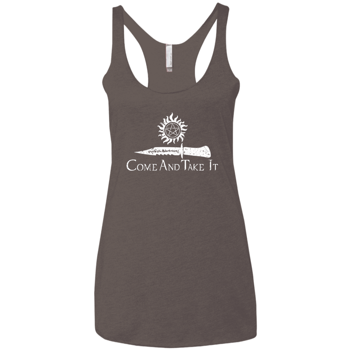 CATI Women's Triblend Racerback Tank