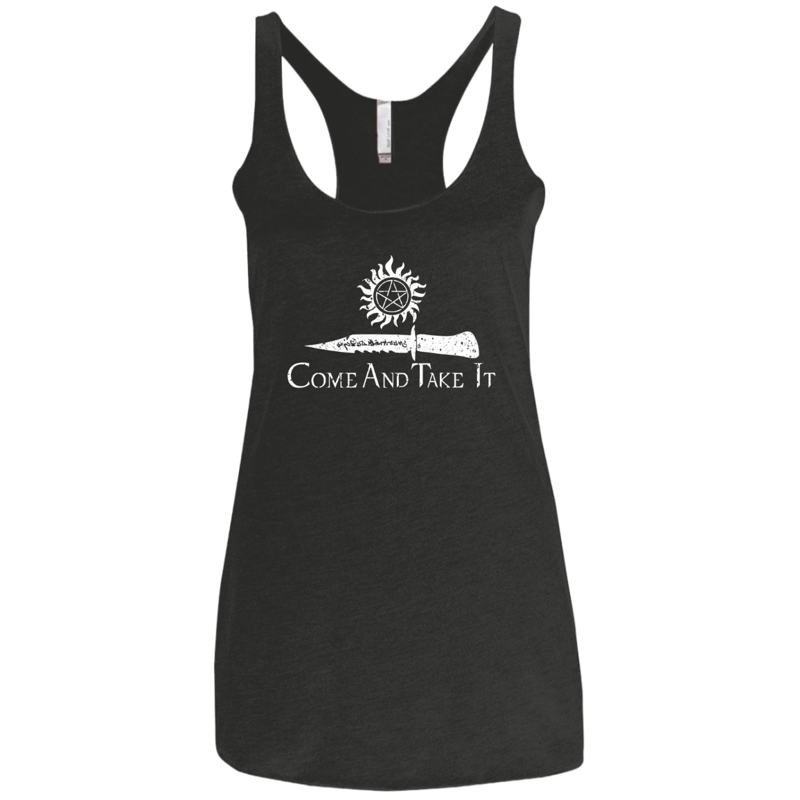 CATI Women's Triblend Racerback Tank