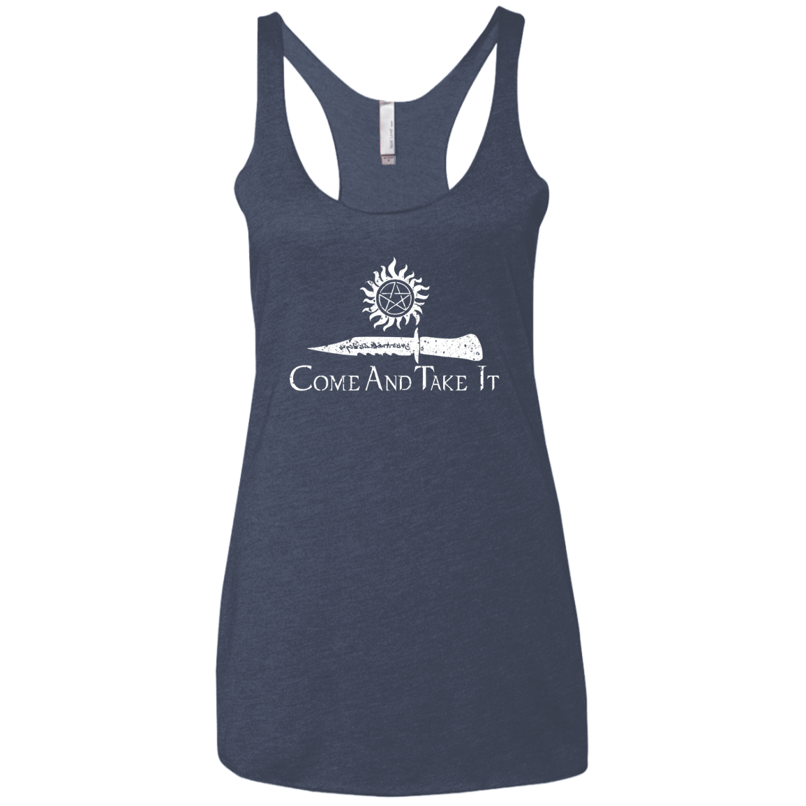 CATI Women's Triblend Racerback Tank