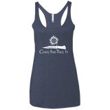 CATI Women's Triblend Racerback Tank