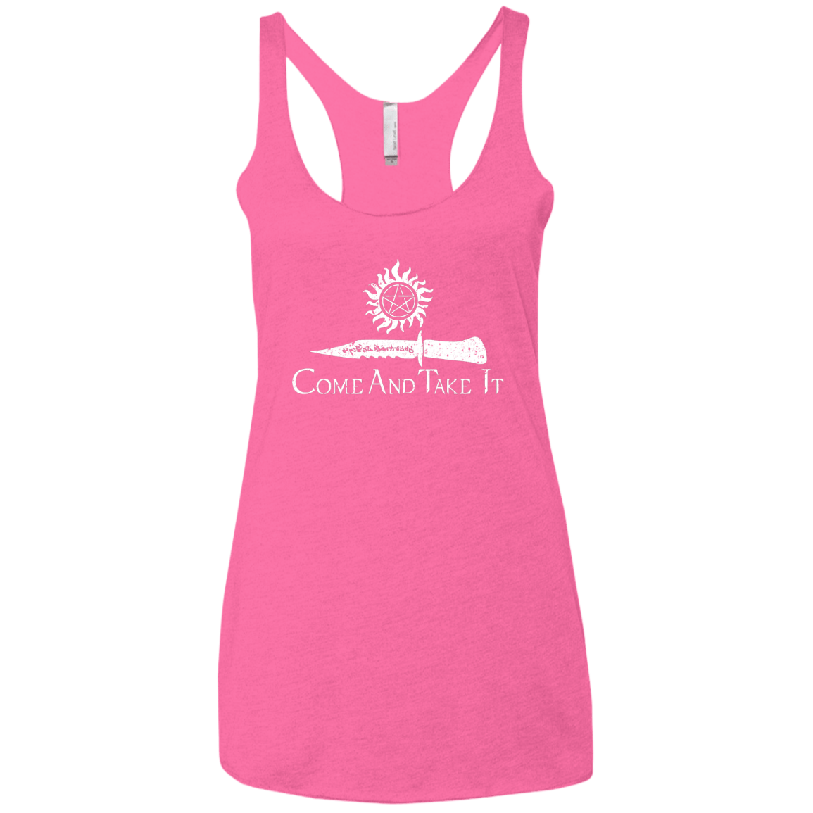 CATI Women's Triblend Racerback Tank
