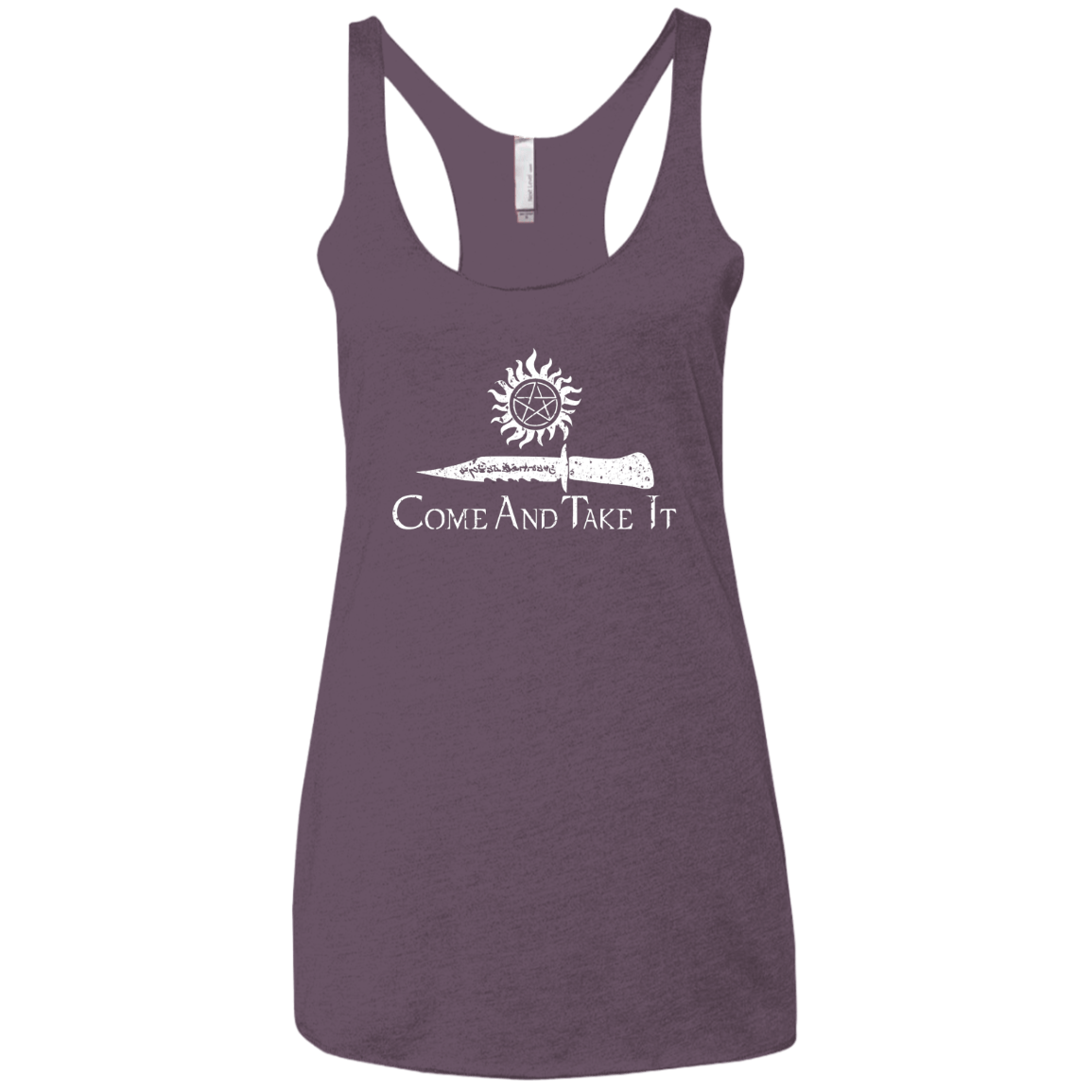 CATI Women's Triblend Racerback Tank