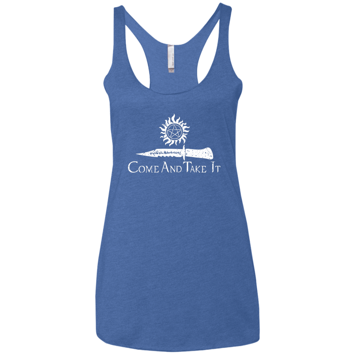 CATI Women's Triblend Racerback Tank