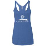CATI Women's Triblend Racerback Tank