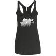 T-Shirts Vintage Black / X-Small Catman Women's Triblend Racerback Tank