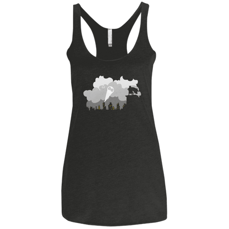 T-Shirts Vintage Black / X-Small Catman Women's Triblend Racerback Tank