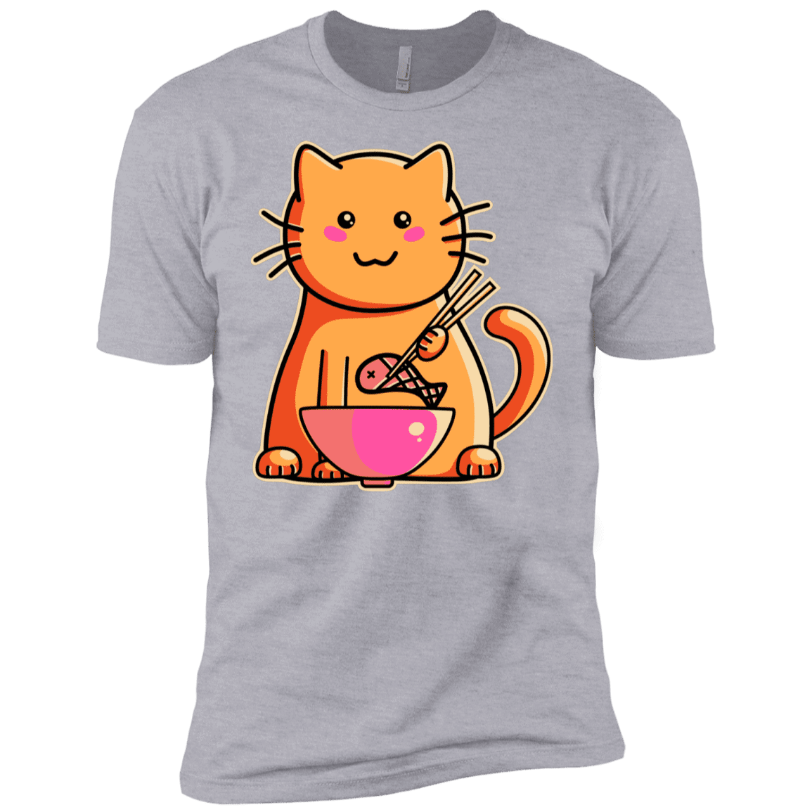 T-Shirts Heather Grey / YXS Cats Favourite Meal Boys Premium T-Shirt