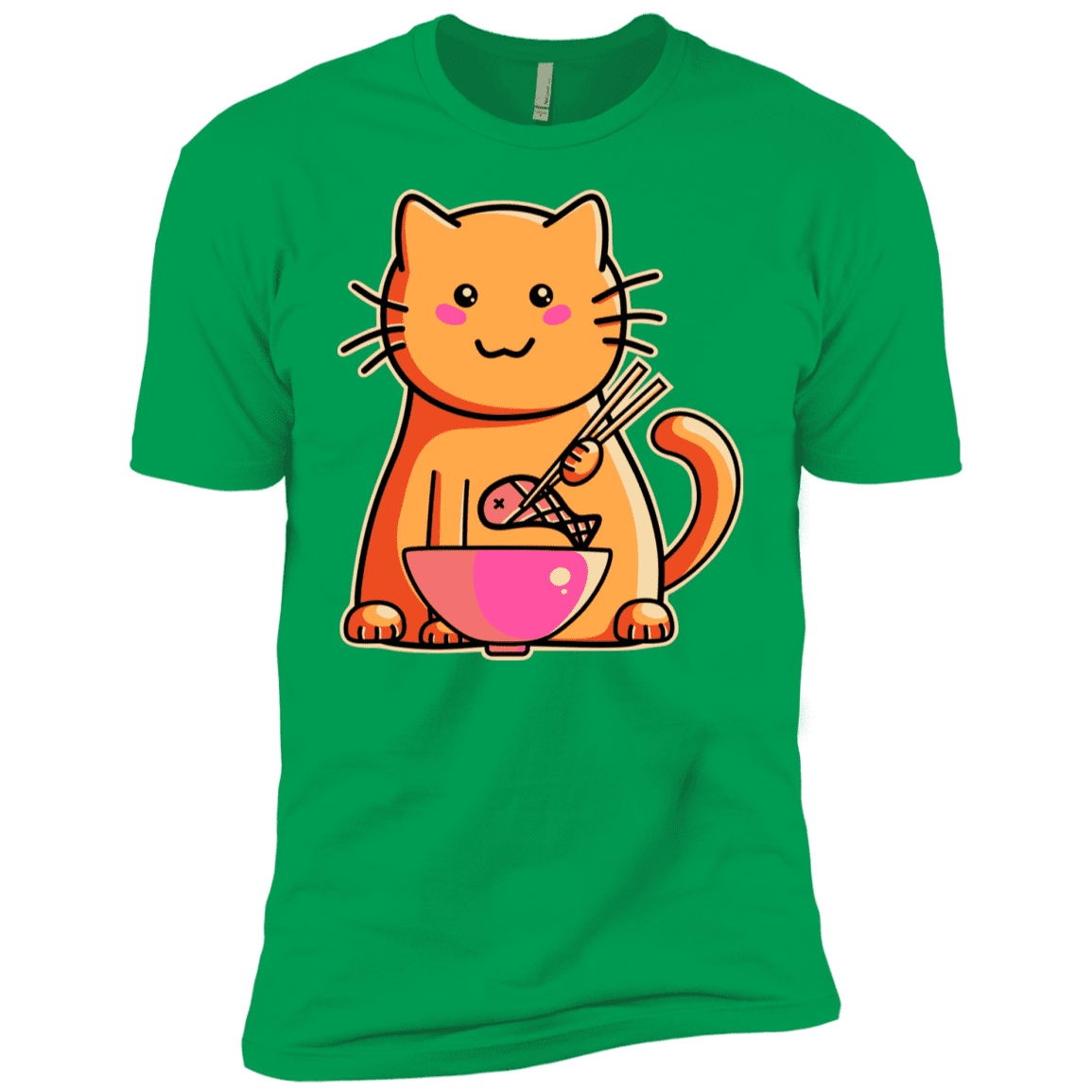 T-Shirts Kelly Green / YXS Cats Favourite Meal Boys Premium T-Shirt