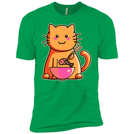 T-Shirts Kelly Green / YXS Cats Favourite Meal Boys Premium T-Shirt