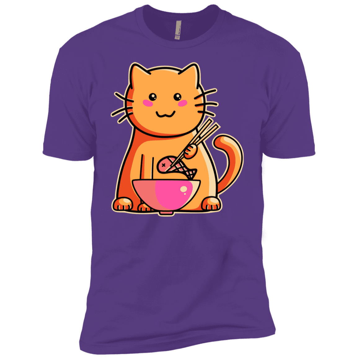 T-Shirts Purple Rush / YXS Cats Favourite Meal Boys Premium T-Shirt