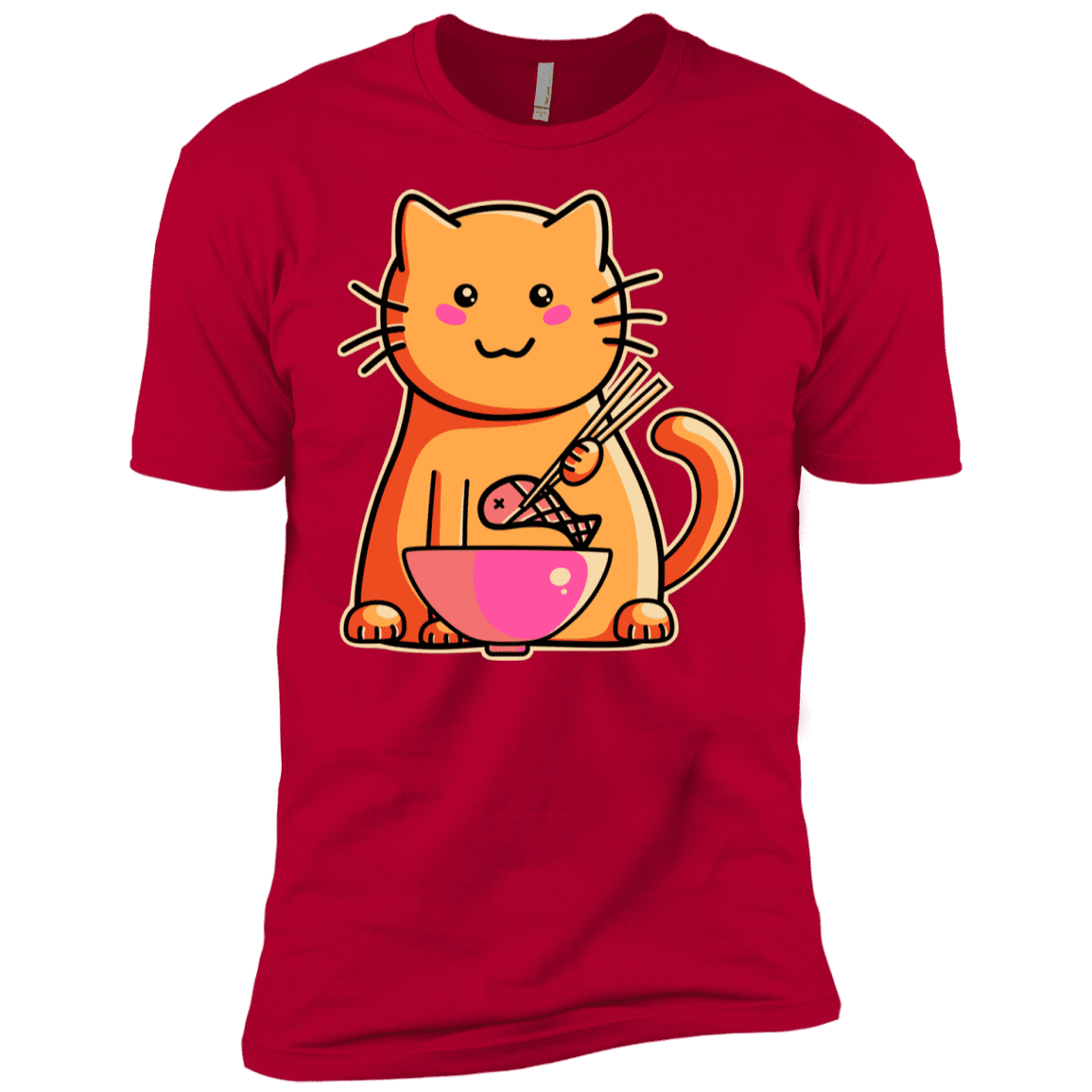 T-Shirts Red / YXS Cats Favourite Meal Boys Premium T-Shirt