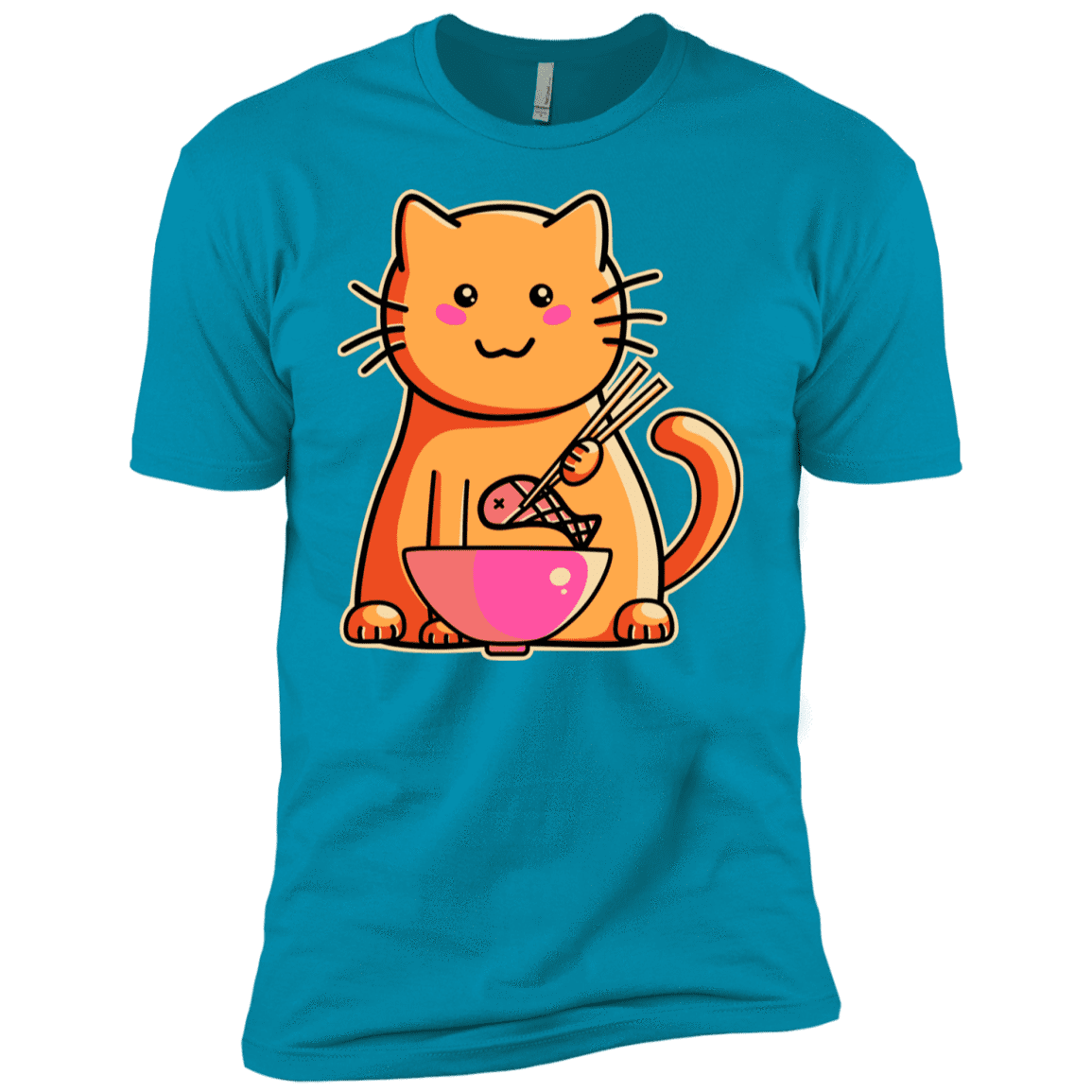 T-Shirts Turquoise / YXS Cats Favourite Meal Boys Premium T-Shirt