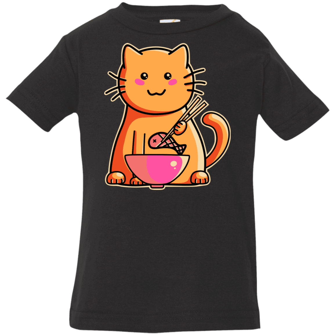 T-Shirts Black / 6 Months Cats Favourite Meal Infant Premium T-Shirt