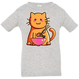 T-Shirts Heather Grey / 6 Months Cats Favourite Meal Infant Premium T-Shirt