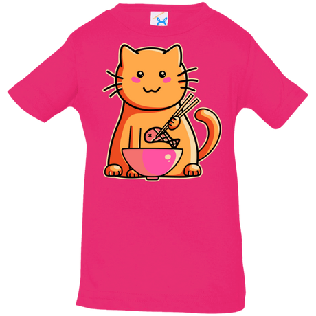 T-Shirts Hot Pink / 6 Months Cats Favourite Meal Infant Premium T-Shirt