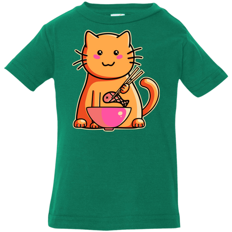 T-Shirts Kelly / 6 Months Cats Favourite Meal Infant Premium T-Shirt