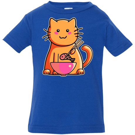 T-Shirts Royal / 6 Months Cats Favourite Meal Infant Premium T-Shirt