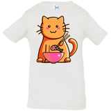 T-Shirts White / 6 Months Cats Favourite Meal Infant Premium T-Shirt
