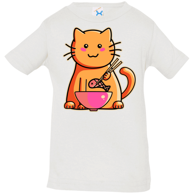 T-Shirts White / 6 Months Cats Favourite Meal Infant Premium T-Shirt