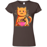 T-Shirts Dark Chocolate / S Cats Favourite Meal Junior Slimmer-Fit T-Shirt