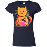 T-Shirts Navy / S Cats Favourite Meal Junior Slimmer-Fit T-Shirt
