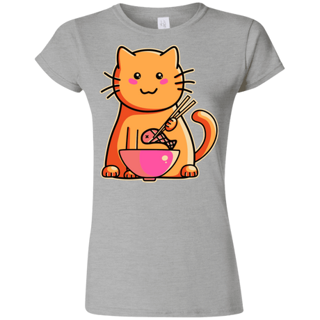 T-Shirts Sport Grey / S Cats Favourite Meal Junior Slimmer-Fit T-Shirt