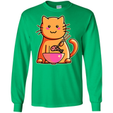 T-Shirts Irish Green / S Cats Favourite Meal Men's Long Sleeve T-Shirt